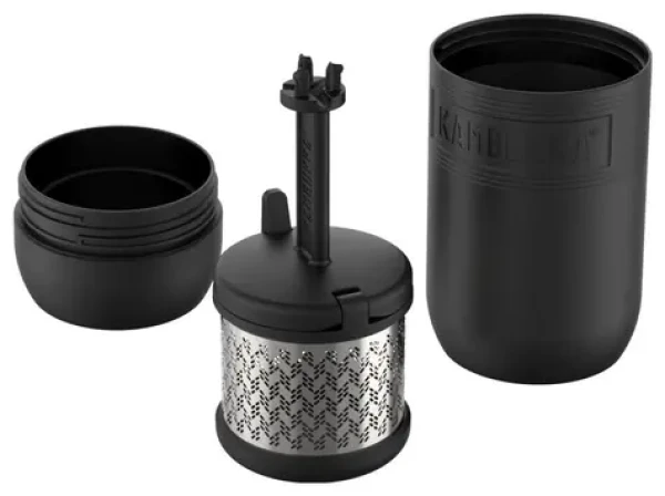 Kambukka vařič čaje pro Etna hrnky 300 ml a 500 ml černá (11-01023)