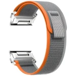 Beline Wild Patch Loop šedo-oranžová / Řemínek pro Garmin / 22 mm / Nylon (05908047991334)
