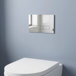 REA - Ovládací tlačítko k podomítkovým systémům WC HD K011A-Q Chrome REA-E9561