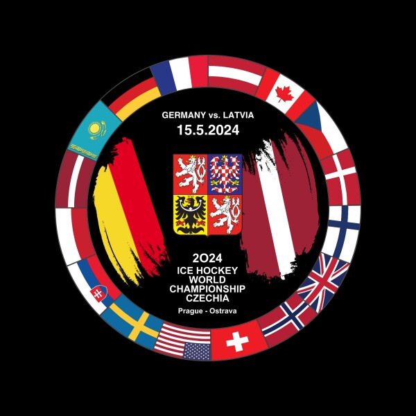 Puk Ice Hockey World Championship Czechia MS 2024 Dueling 15.5.2024 Germany vs. Latvia