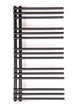 Radiátor kombinovaný SAT HTO 94x50 cm černá matná SATRAHTO500940BL SATRAHTO500940BL