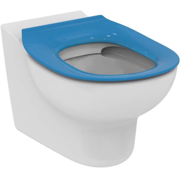 IDEAL STANDARD - Contour 21 WC sedátko dětské 7-11 let (S3128 a S3126) bez poklopu, modrá S454536