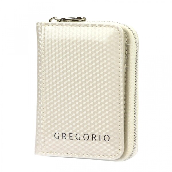Luxusní dámská kožená peněženka Gregorio Edin, krémová