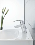 GROHE - Eurosmart Páková umyvadlová baterie S, s výpustí, chrom 33265002