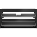 MEXEN - Box-A skříňka pro umyvadlo 90, 2 zásuvky, černá mat 91AX0-0900-470-2-71