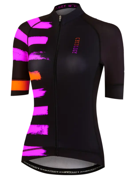 Cyklodres CYCOLOGY Horizon, dámský, krátký rukáv (Motiv Horizon, velikost L)