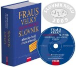 Komplet 2ks Velký ekonomický slovník německo-český česko-německý + CD ROM