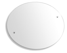NOVASERVIS - Zrcadlo ovál 60 x 50 cm Metalia 3 6317