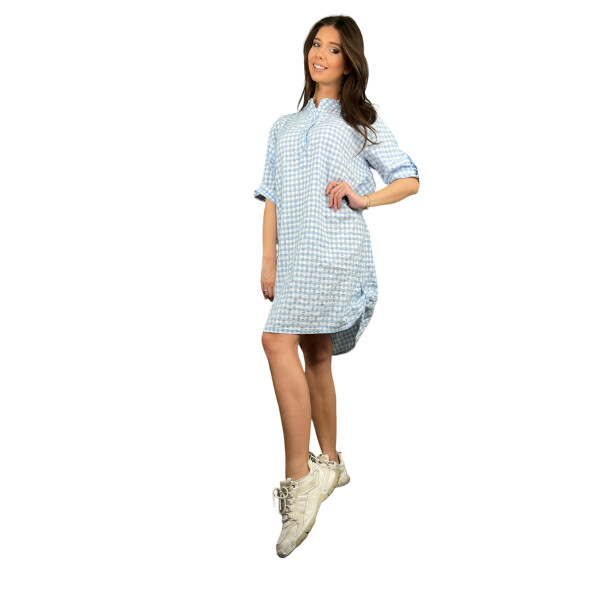 HOSH Oversize košile s knoflíky Velikost: UNI, Barva: Světle modrá