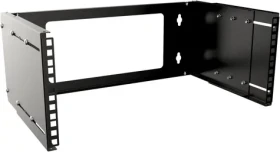 Lanview Otevřený rám 4U nástěnný černá / Otevřený rám / 19" / Nosnost 20 kg / Nastavitelná hloubka (RAR205BL)