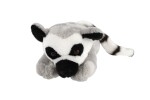 Plyšový lemur kata ležící 7 × 18 cm