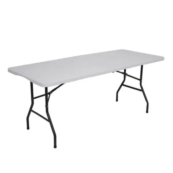 NILS Camp NC1618 bílý / Skládací kempingový stůl / Nosnost: 150 kg (5908261681752)