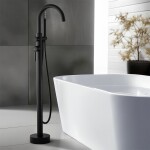 REA - Volně stojící baterie Lungo Black REA-B7496