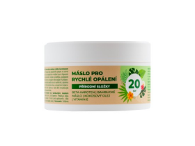 Helios Herb opalovací máslo SPF 20 s přírodními složkami 200 ml
