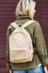 Skládací batoh Reisenthel Mini Maxi Rucksack Leo vanilla