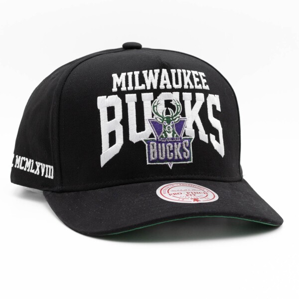 Mitchell & Ness Pánská kšiltovka Milwaukee Bucks NBA Big Time Pro Pinch Snapback