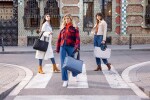 Taška přes rameno Reisenthel Classic shopper L Rhombus black