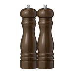 Ib Laursen Mlýnek na sůl nebo pepř Chocolate Sůl, modrá barva, hnědá barva, dřevo, kov, keramika