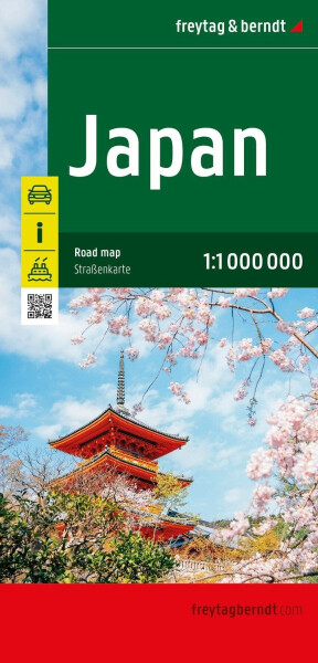 Japonsko 1:1 000 000 / silniční mapa