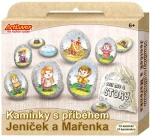 Kameny s příběhem Jeníček a Mařenka