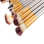 Beautylushh Kosmetické štětce 18 ks v pouzdře P8572
