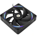 NZXT F140X černá / 140mm / Fluid Dynamic Bearing / 41 dB @ 2400 RPM / 81 CFM / 4-pin PWM + 4-pin RGB (RF-U14PN-B1)