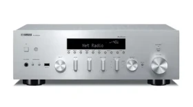 Yamaha R-N600A stříbrná / AV Receiver / 2 kanály / FM / DAB / BT / WiFi / RJ45 / AUX / RCA / Coax / Optický vstup (100002066148)