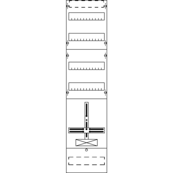Striebel & John 2CPX054045R9999 FD17KH1 pole counter vestavné Počet modulů (šířka) = 12 Počet řádků = 2 Obsah 1 ks