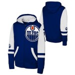 Outerstuff Dětská mikina Edmonton Oilers NHL Face Off Fz Flc Hd Velikost: Dětské XL (170 – 176)