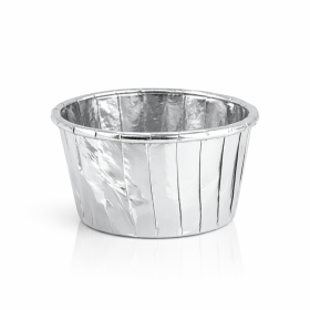 Cake star Samonosné košíčky stříbrné 50ks