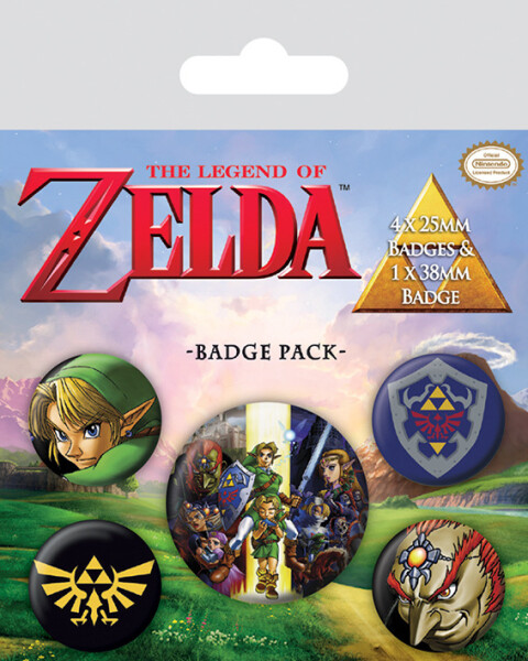 Sada odznaků Zelda - EPEE