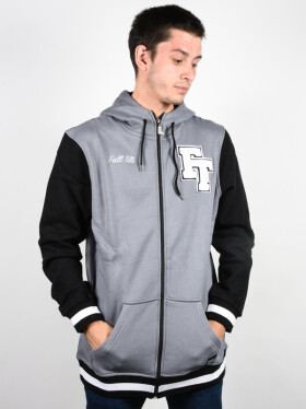 Full tilt Zip Hoodie black pánská mikina na zip - XXL