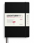 Týdenní plánovač Black, Composition B5 2027, anglicky
