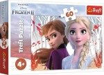 TREFL Puzzle Frozen Kouzelný svět Anny Elsy 60 dílků