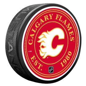 Mustang Puk Calgary Flames NHL Stud