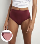 Dámské boxerky 2ks DIM BODY TOUCH HIGHWAIST BRIEF DIM fialová