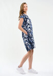 Volcano Dress Blue