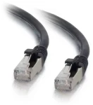 Mercodan Patch kabel Cat6a S/FTP černá / Patch kabel / 2 m (371918020)