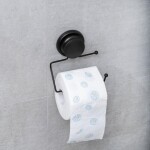 Erga Gavi, držák na toaletní papír, černá matná, ERG-YKA-CH.GAVI-UP-BLK