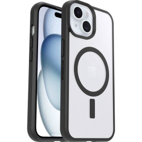 Otterbox React zadní kryt na mobil Apple iPhone 13, iPhone 14, iPhone 15, iPhone 16e transparentní, černá 1552552, Kompatibilní s MagSafe, odolné vůči nárazům