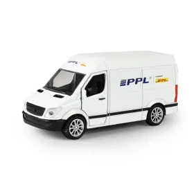 RAPPA 255777 Kovové auto PPL s otevíracími dveřmi 12 cm