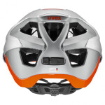 Cyklistická helma Uvex Quatro Integrale silver-orange mat M (52-57 cm)