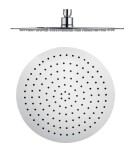 SAPHO - SLIM hlavová sprcha, průměr 300, nerez lesk MS573