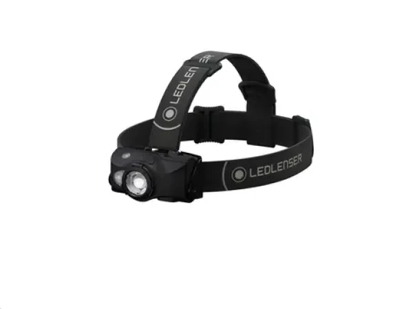 LEDLENSER MH8 čelovka černá / 600/400/170/20 lm / IP54 / Li-Ion (502156)