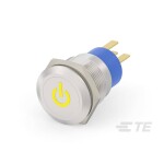 C & K Switches U811J85W3GE223 tlačítko 120 V, 28 V/DC 1 A 1x zap/(zap) červená (š x v) 15.24 mm x 12.70 mm 1 ks Bulk