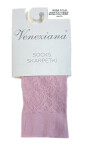 Dámské ponožky Veneziana Rosa Stile bordeaux univerzální