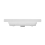 Umyvadlo SAT Brevis 60x45 cm otvor pro baterii uprostřed SATBRE6045S SATBRE6045S