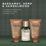 Baylis & Harding Sada pánské kosmetiky Bergamot/Hemp/Sandalwood, zelená barva, plast