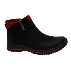 Obuv OBUTEX VK320009A dámská zimní černo-červená