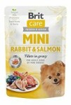 Brit Care Mini Rabbit&Salmon fillets in gravy 85g